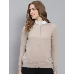 Monte Carlo Beige Wool Cardigan-picture-31