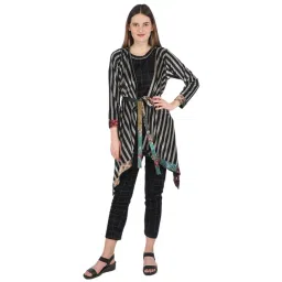 Monte Carlo Black Check Top & Pants With Shrug-picture-32