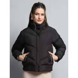 Monte Carlo Black Quilted Baggy Fit Jacket-picture-31