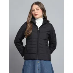 Monte Carlo Black Quilted Regular Fit Jacket-picture-21