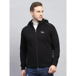 Monte Carlo Black Regular Fit Hooded Sweatshirt-picture-45