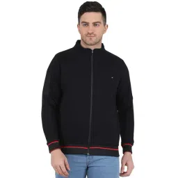 Monte Carlo Black Regular Fit Printed Jacket-picture-28