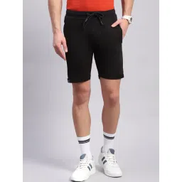 Monte Carlo Black Regular Fit Printed Shorts-picture-43