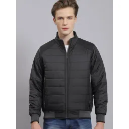 Monte Carlo Black Regular Fit Quilted Jacket-picture-44