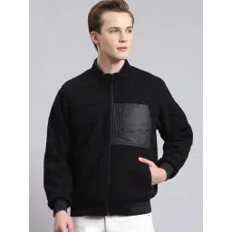 Monte Carlo Black Regular Fit Reversible Jacket-picture-26