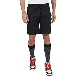 monte carlo Black Solid Regular Fit Bermuda-picture-15