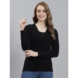 Monte Carlo Black Wool Cardigan-picture-28