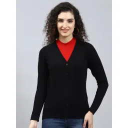Monte Carlo Black Wool Cardigan-picture-33