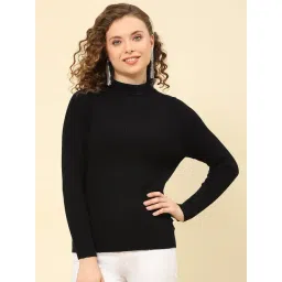 Monte Carlo Black Wool Regular Fit Sweater-picture-29