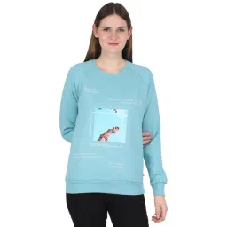 Monte Carlo Blue Printed Pullover-picture-14