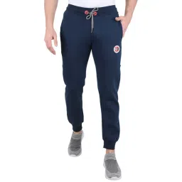 Monte Carlo Blue Regular Fit Printed Joggers-picture-39