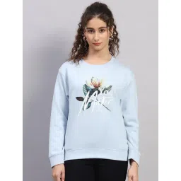 Monte Carlo Blue Regular Fit Printed Sweatshirt-picture-27