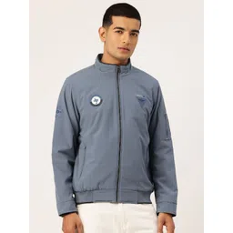 Monte Carlo Bomber Jacket with Patchwork Details-picture-14