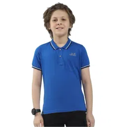 Monte Carlo Boys Blue Cotton T-Shirt-picture-18