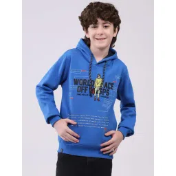 Monte Carlo Boys Blue Regular Fit Printed Sweatshirt-picture-42