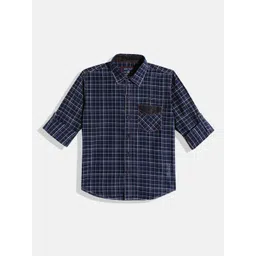 Monte Carlo Boys Checked Casual Smart Fit Shirt-picture-20