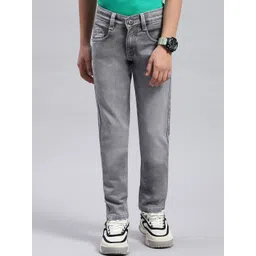 Monte Carlo Boys Clean Look Mid-Rise Heavy Fade Stretchable Jeans-picture-56