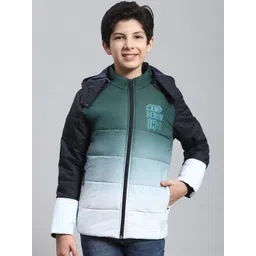 Monte Carlo Boys Colourblocked Detachable Hooded Long Sleeve Lightweight Padded Jacket-picture-26