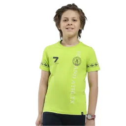 Monte Carlo Boys Green Printed T-Shirt-picture-20