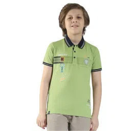 Monte Carlo Boys Green Printed T-Shirt-picture-10