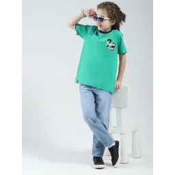 Monte Carlo Boys Green Regular Fit T-Shirt-picture-37