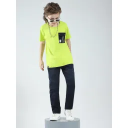 Monte Carlo Boys Green Regular Fit T-Shirt-picture-25