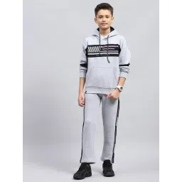 Monte Carlo Boys Grey Cotton Blend Printed Combo Sets-picture-30