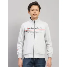 Monte Carlo Boys Grey Melange Printed Regular Fit Sweatshirt-picture-15