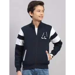 Monte Carlo Boys Navy Blue Embroidered Sweatshirt-picture-44