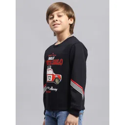 Monte Carlo Boys Printed Cotton Long Sleeves Sweatshirt image 4