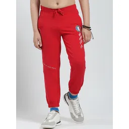 Monte Carlo Boys Printed Cotton Mid-Rise Track Pants-picture-19