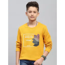Monte Carlo Boys Printed Cotton Pullover Sweatshirt-picture-22