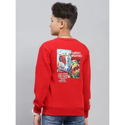 Monte Carlo Boys Printed Cotton Pullover Sweatshirt-picture-36