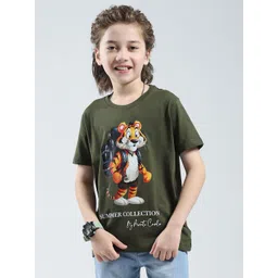 Monte Carlo Boys Printed Cotton T-shirt-picture-41