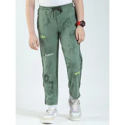 Monte Carlo Boys Printed Lower Track Pants-picture-42