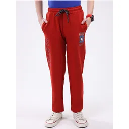 Monte Carlo Boys Printed Mid-Rise Regular Fit Track Pants-picture-31