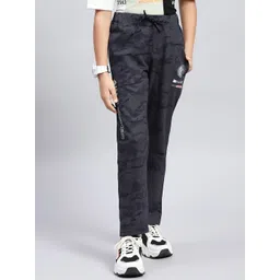 Monte Carlo Boys Printed Mid Rise Track Pants-picture-22