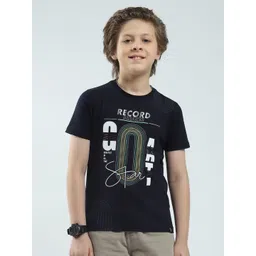 Monte Carlo Boys Printed Round Neck Regular Fit T-Shirt-picture-14