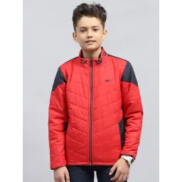 Monte Carlo Boys Red Polyester Blend Solid Jacket-picture-30