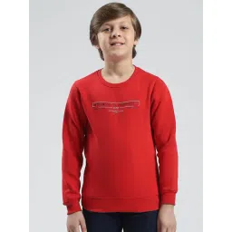 Monte Carlo Boys Red Printed Sweatshirt-picture-24