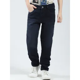 Monte Carlo Boy's Slim Fit Mid-Rise Clean Look Non Stretchable Jeans-picture-20