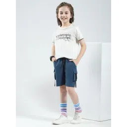 Monte Carlo Boys Teal Regular Fit Bermuda-picture-31