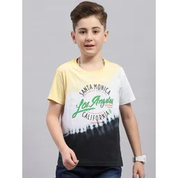 Monte Carlo Boys Typography Printed Cotton T-shirt-picture-35