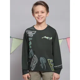 Monte Carlo Boys Typography Printed Cotton T-Shirt-picture-22