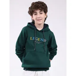 Monte Carlo Boys Typography Printed Hooded Pullover Sweatshirt-picture-18
