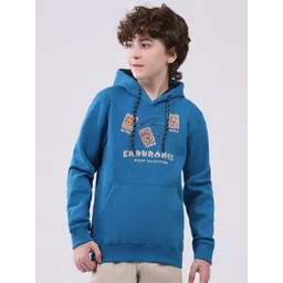 Monte Carlo Boys Typography Printed Hooded Pullover Sweatshirt-picture-17