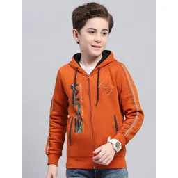 Monte Carlo Boys Typography Printed Hooded Sweatshirt-picture-32