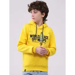 Monte Carlo Boys Typography Printed Hooded Sweatshirt-picture-19