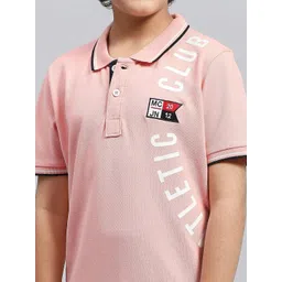 Monte Carlo Boys Typography Printed Polo Collar T-shirt image 2
