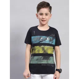 Monte Carlo Boys Typography Printed Pure Cotton T-shirt-picture-43